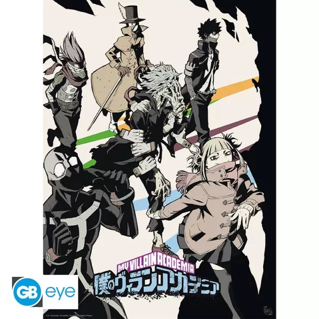 Plakat My Hero Academia - Heroes/Villains (Set 2 Stk.)