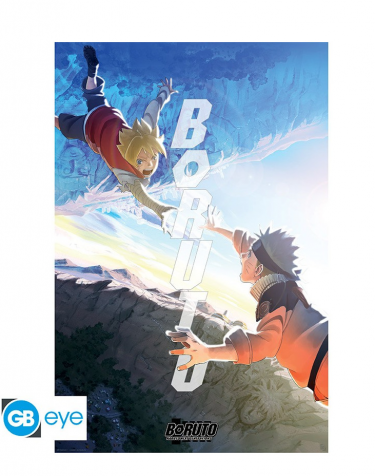 Poster Naruto Shippuden - Boruto and Naruto