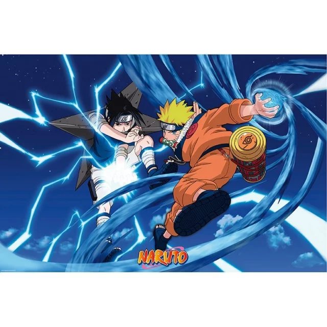 Poster Naruto Shippuden - Naruto & Sasuke