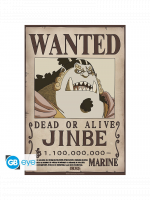 Poster One Piece - Wanted Jinbe Wano