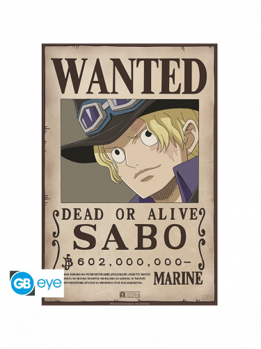 Poster One Piece - Wanted Sabo