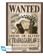 Poster One Piece - Wanted Trafalgar Law