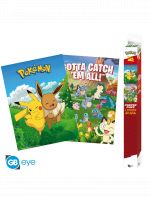 Poster Pokémon - Enviroments (Set aus 2 Stck)