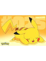 Poster Pokemon - Pikachu Asleep