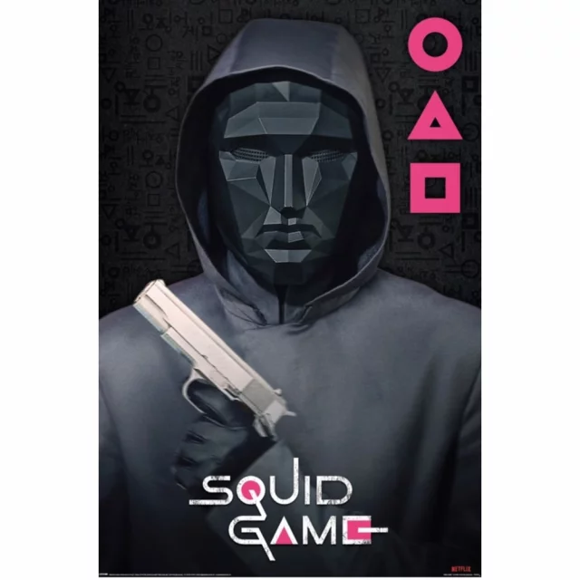 Poster Squid Game - Masked Man