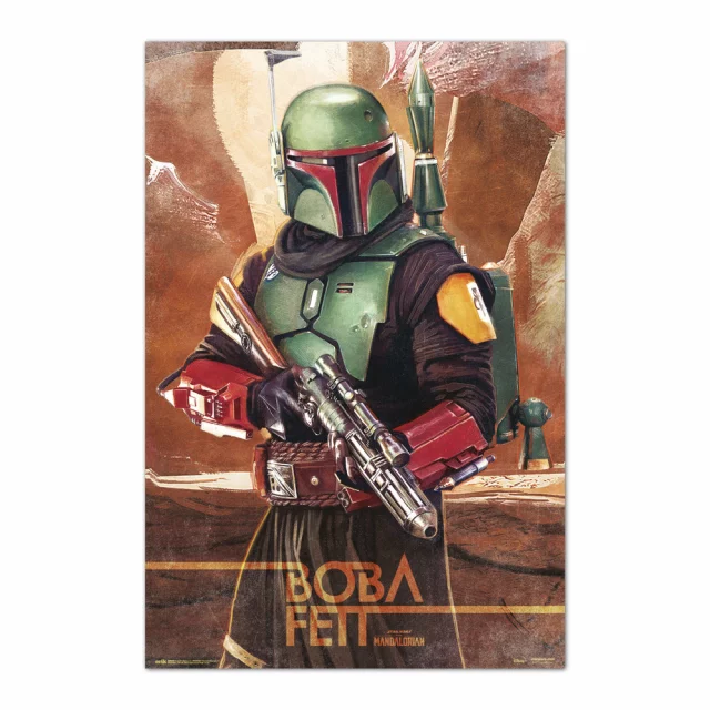 Poster Star Wars: The Mandalorian - Boba Fett
