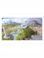 Poster The Elder Scrolls IV: Oblivion - Imperial City Art Print