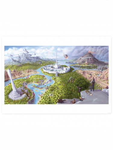Poster The Elder Scrolls IV: Oblivion - Imperial City Art Print