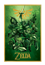 Poster The Legend of Zelda - Link Fighting