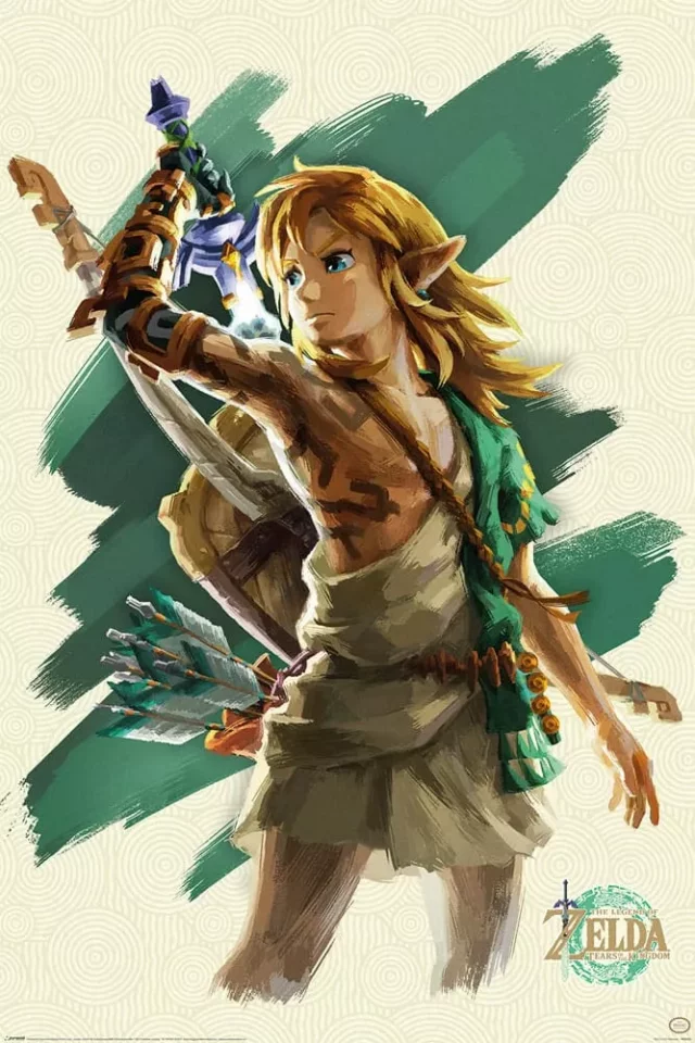 Plakat The Legend of Zelda: Tears of the Kingdom - Link Unleashed