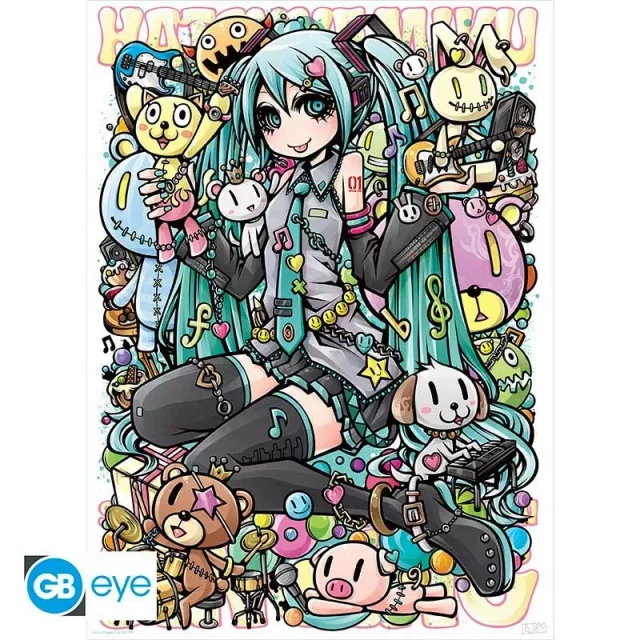 Poster Vocaloid - Hatsune Miku Set (2 Poster)