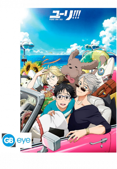Poster Yuri on Ice - Car