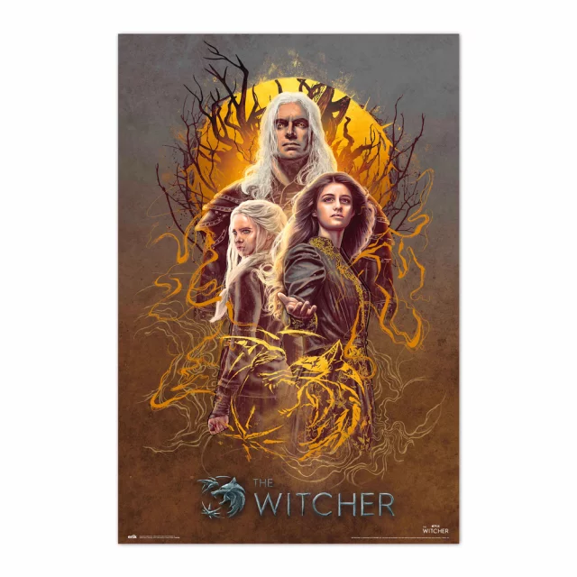 Plakat The Witcher - Gruppe (Netflix)