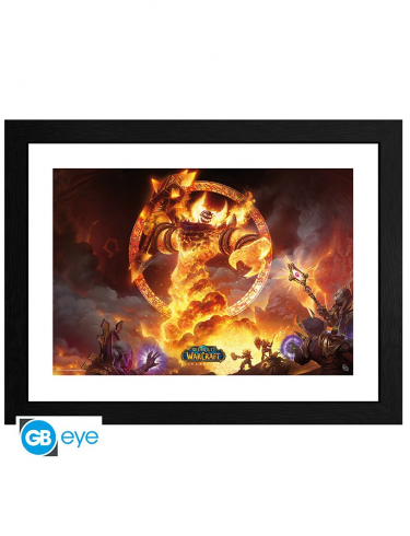 Gerahmtes Poster World of Warcraft - Ragnaros