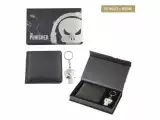 Geschenkset Marvel - The Punisher (Geldbörse, Schlüsselanhänger) - Geschenksets