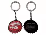 Geschenkset Fallout - Nuka Cola (Spielkarten, Schlüsselanhänger, Anstecker)