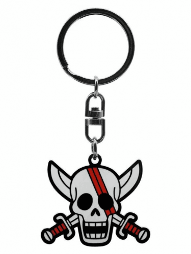 Schlüsselanhänger One Piece - Skull Shanks