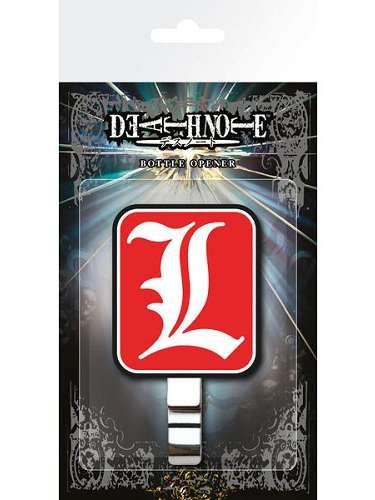 Flaschenöffner Death Note - L Logo