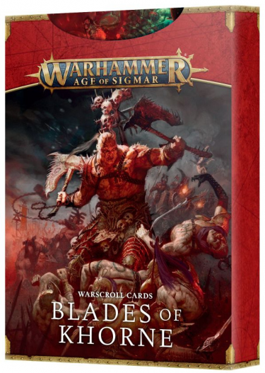 W-AOS: Warscroll Cards: Blades of Khorne