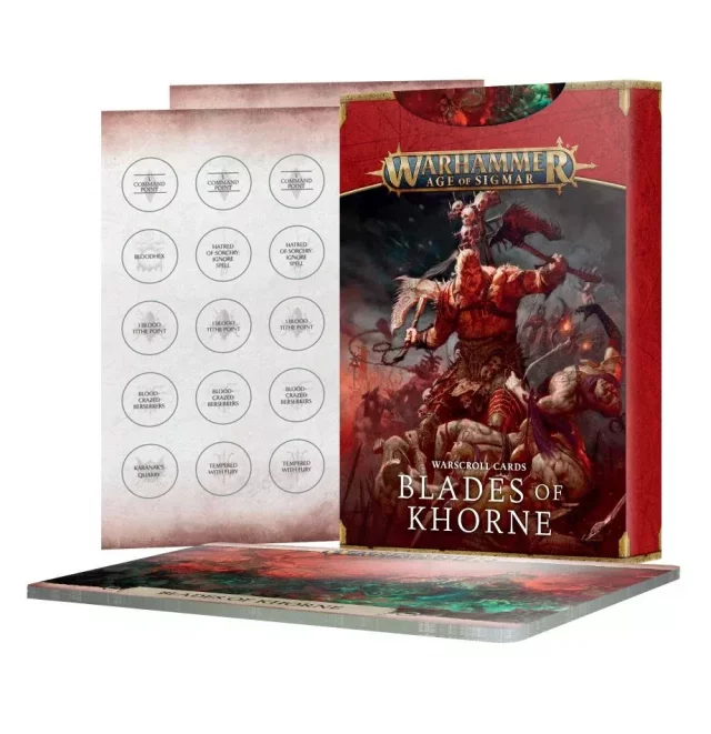 W-AOS: Warscroll Cards: Blades of Khorne