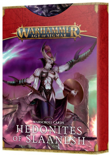 W-AOS: Warscroll Cards: Hedonites of Slaanesh