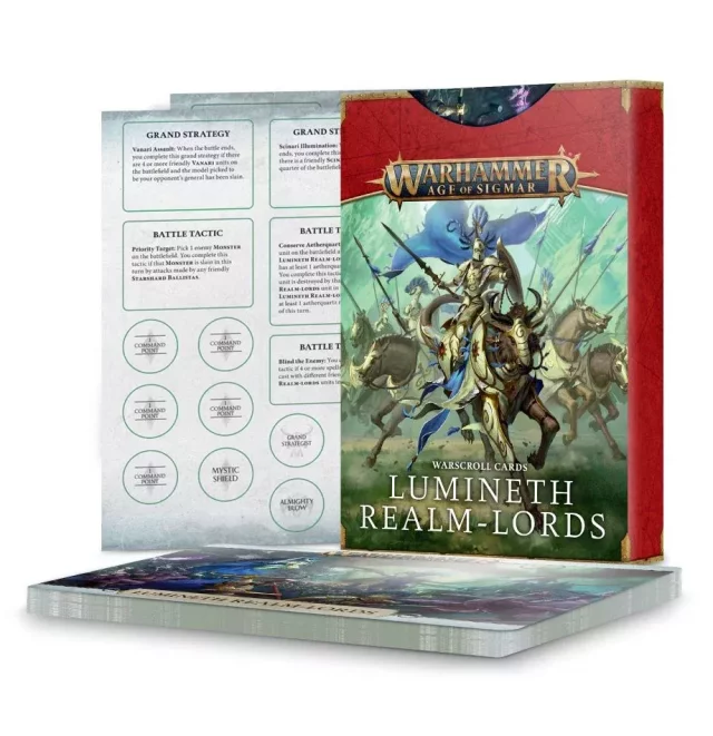 W-AOS: Warscroll Cards: Lumineth Realm-Lords 2022
