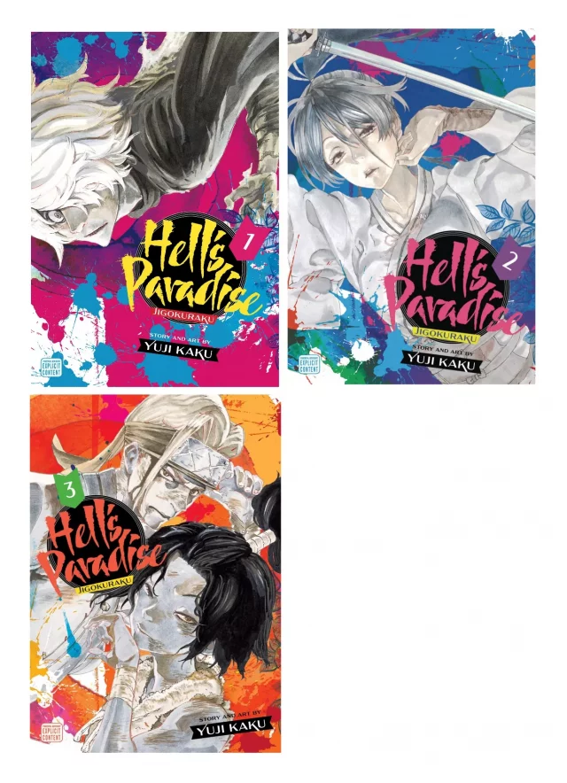Vorteilhaftes Comic-Set Hell's Paradise: Jigokuraku ENG 1–3 - Anime