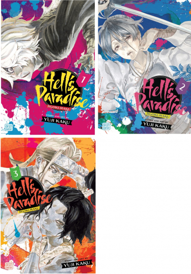 Vorteilhaftes Comic-Set Hell's Paradise: Jigokuraku ENG 1–3