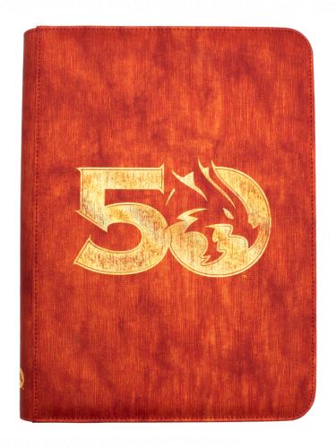 Buchumschlag  Dungeons & Dragons - 50th Anniversary Premium Zip Book & Character Folio (Ultra Pro)