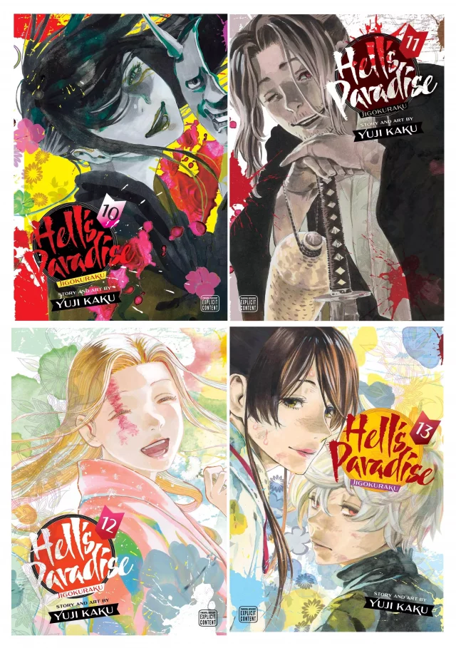 Vorteilhaftes Comic-Set Hell's Paradise: Jigokuraku ENG 10-13 - Anime