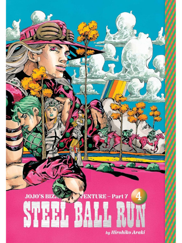 Comic JoJo's Bizarre Adventure: Part 7- Steel Ball Run 4 ENG
