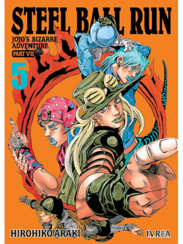 Comic JoJo's Bizarre Adventure: Part 7- Steel Ball Run 5 ENG