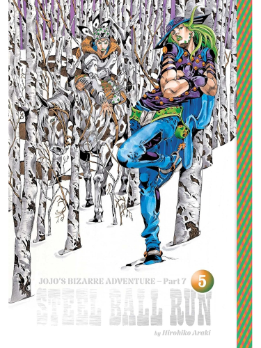Comic JoJo's Bizarre Adventure: Part 7- Steel Ball Run 5 ENG