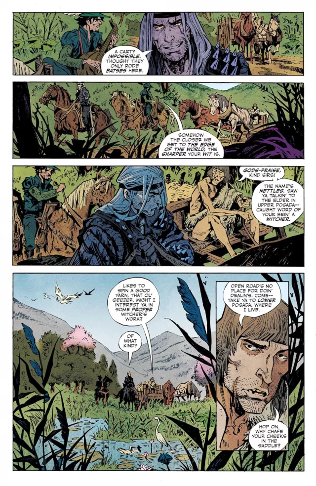 Comics Witcher - The Edge of the World ENG