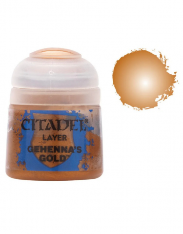 Citadel Layer Paint (Gehennas Gold) - Deckfarbe, golden