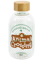 Trinkflasche Animal Crossing - Logo (Glas)