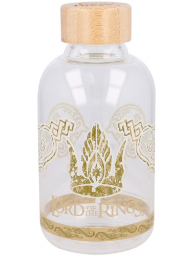 Trinkflasche Lord of the Rings - Golden Crown (gläsern)