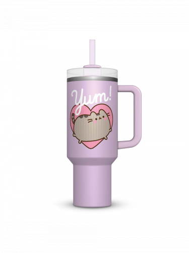 Trinkflasche Pusheen - Lecker!