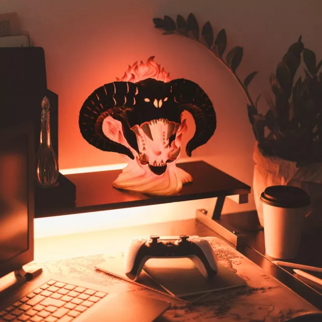 Lampe Lord of the Rings - Balrog - Tischlampe