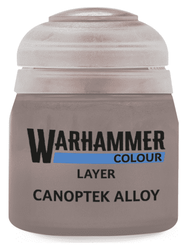 Warhammer Colour Layer Paint (Canoptek Alloy) - Deckfarbe, Braun