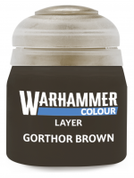 Warhammer Colour Layer Paint (Gorthor Brown) - Deckfarbe, braun
