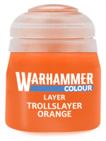 Warhammer Colour Layer Paint (Trollslayer Orange) - Deckfarbe, Orange