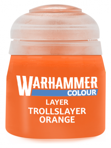 Warhammer Colour Layer Paint (Trollslayer Orange) - Deckfarbe, Orange