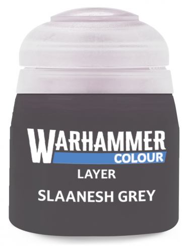 Warhammer Colour Layer Paint (Slaanesh Grey) - Deckfarbe, Grau
