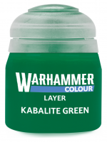 Warhammer Colour Layer Paint (Kabalite Grün) - Deckfarbe, Grün