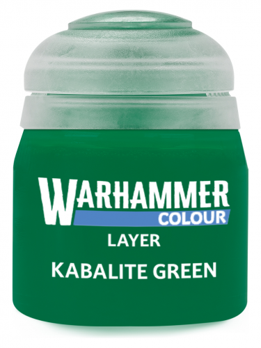 Warhammer Colour Layer Paint (Kabalite Grün) - Deckfarbe, Grün