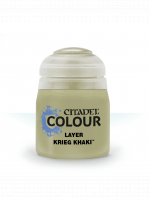 Citadel Layer Paint (Krieg Khaki) - Deckfarbe, Grün