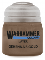 Warhammer Colour Layer Paint (Gehennas Gold) - Deckfarbe, golden