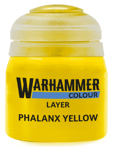 Warhammer Colour Layer Paint (Phalanx Yellow) - Deckfarbe, Gelb