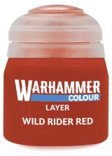 Warhammer Colour Layer Paint (Wild Rider Rot) - Deckfarbe Rot